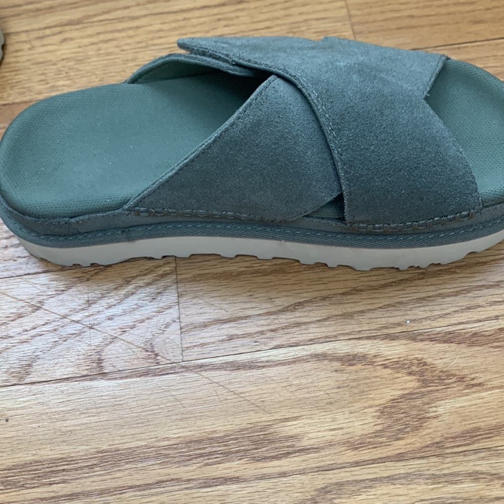 UGG green slides - Picture 2 of 5